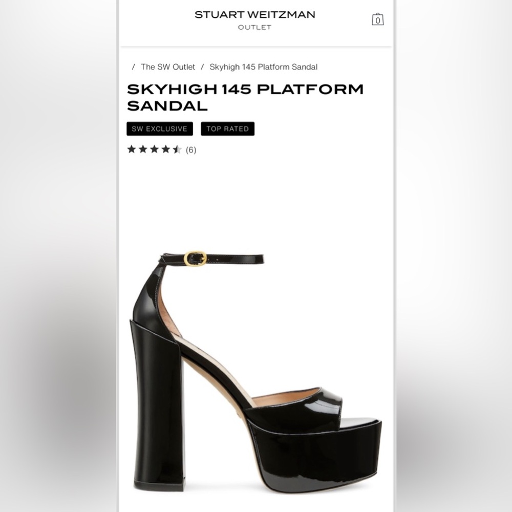 Stuart Weitzman platform heels